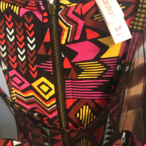 Xhilaration Vibrant Aztec/Tribal Sundress - Picture 4 of 4